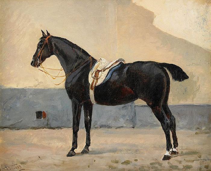 John Arsenius Portrait of a Horse oil painting image